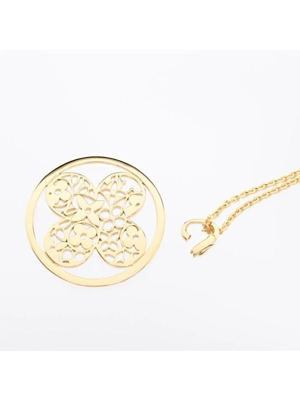 Louis Vuitton Necklace Pendentif Monogram Cashier